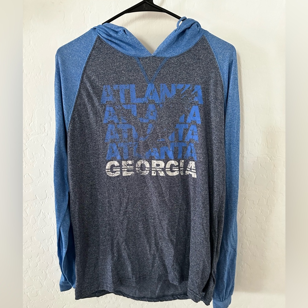Blue and grey long sleeve